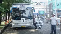 Holding BUMN Jasa Survei atau IDSurvey PT Biro Klasifikasi Indonesia memberangkatkan sekitar 177 pemudik menuju Semarang dan Malang