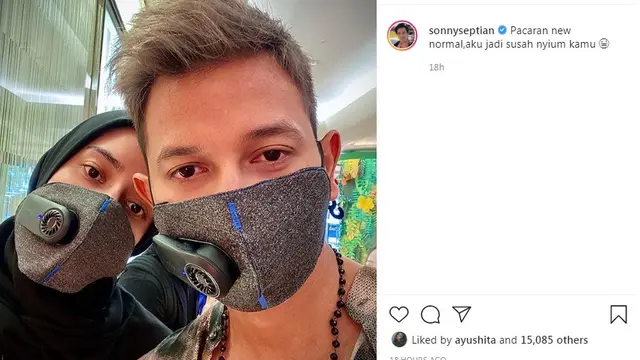Sonny Septian, suami Fairuz A. Rafiq (Foto: Instagram/@sonnyseptian)