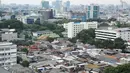 Gedung-gedung tinggi di Kawasan sekitar Abdul Muis, Jakarta,  (22/1). Pemerintah Provinsi (Pemprov) DKI Jakarta berencana sepanjang tahun 2016 ini akan melakukan pembelian lahan untuk dijadikan Ruang Terbuka Hijau (RTH). (Liputan6.com/Faizal Fanani)