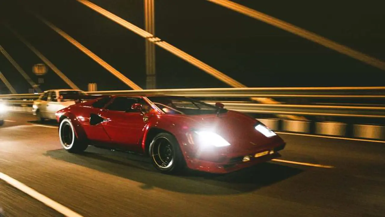 India Sukses Bangun Tiruan Lamborghini Countach
