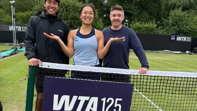 Janice Tjen and Chris Bint