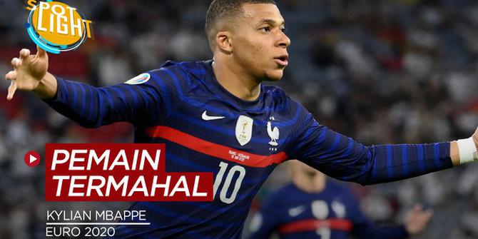 VIDEO: Termasuk Kylian Mbappe, Ini 4 Pemain di Euro 2020 yang Punya Nilai Transfer Termahal