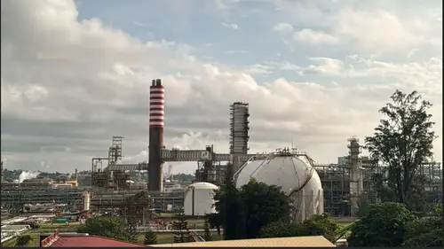 <p>Kilang Pertamina Indonesia (KPI) unit Balikpapan di Jalan Yos Sudarso, Balikpapan Barat terbakar pada Sabtu dini hari, 25 Mei 2024. (Foto: Pertamina)</p>