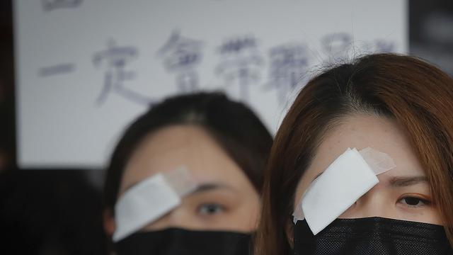 Protes Kebrutalan Polisi, Perawat di Hong Kong Unjuk Rasa