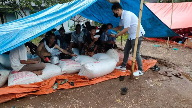 BRI Bangun Posko BRI Peduli di Desa Aua Kuniang