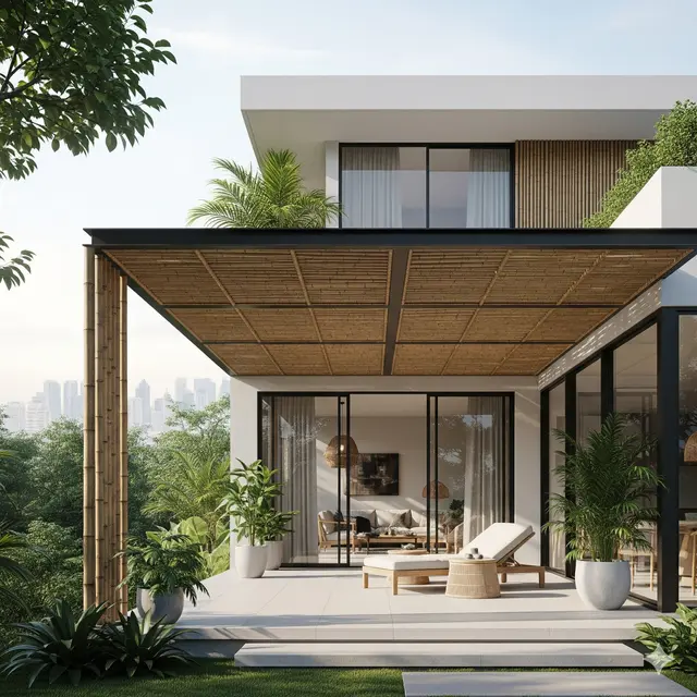 Model Atap Teras Rumah Bagian Depan yang Sejuk