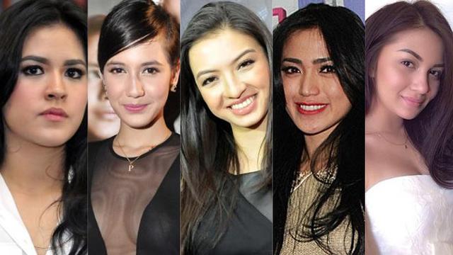 5 Artis Cantik Bergaya Selfie Konyol Mana Favoritmu Showbiz Liputan6 Com