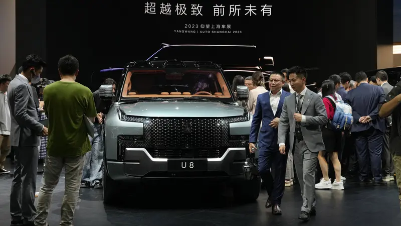 Ragam Mobil Listrik China Bersaing Ketat di Auto Shanghai 2023