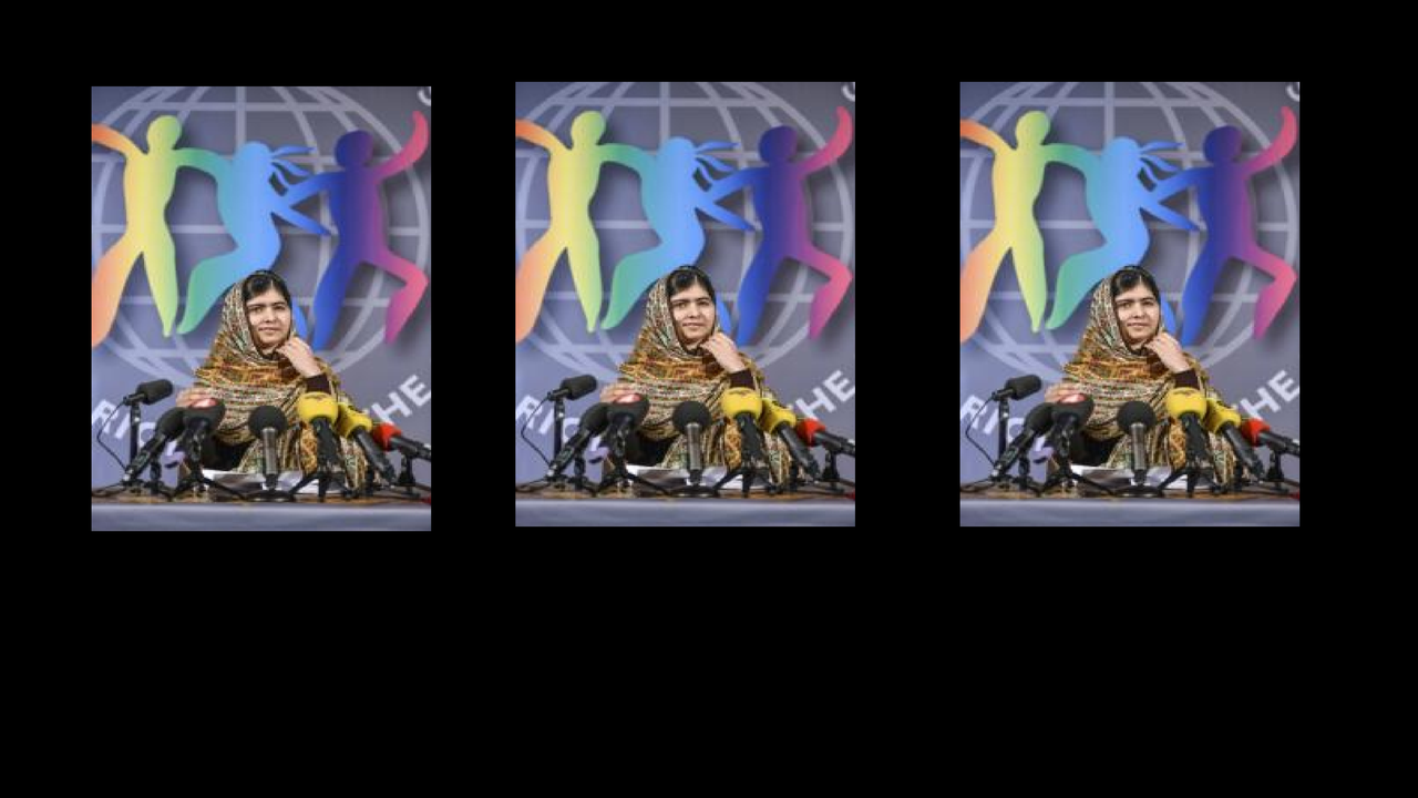 Malala Yousafzai -- aktivis Pakistan berusia 17 tahun.