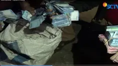 Diduga uang tersebut ditinggal oleh pelaku perampokan disertai pembunuhan istri seorang purnawirawan polisi, Rabu, 30 Agustus 2017 kemarin.