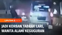 Miris, gara-gara tabrak lari, seorang perempuan alami luka parah hingga keguguran. Motor yang ditabrak minibus di kawasan Senen, Jakarta Pusat. Polisi mengejar pelaku tabrak lari dan menemukan di rumahnya di Brebes, Jawa Tengah.