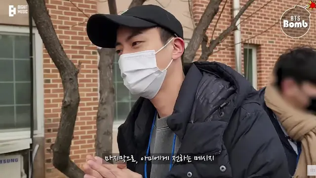 Momen Jin BTS Berangkat wamil. (Tangkapan layar YouTube/ BangtanTV)