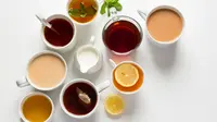 Ilustrasi berbagai teh. (dok. unsplash.com/Asnida Riani)