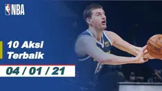 Berita Video 10 Aksi Terbaik NBA 4 Januari 2021, Melihat Slam Dunk dari Jarrett Allen