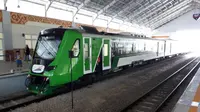 Kereta Bandara Internasional Minangkabau-Padang sudah dapat dinikmati secara mudah oleh para penumpang. (Dok. KSP)