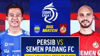 Live Streaming Pertandingan BRI Liga 1: Persib vs Semen Padang Pekan Ini di Vidio