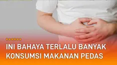 Harus berhati-hati, ada bahaya mengintai bila terlalu banyak makan pedas.