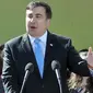 Mantan Presiden Georgia periode 2004-2007 dan periode 2008-2013, Mikheil Saakashvili. (AFP)