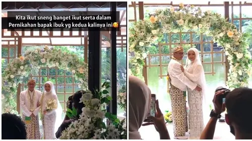 Viral Pasangan Ini Menikah Lagi Usai 6 Tahun Cerai, Sang Anak Turut  Mendampingi - Hot Liputan6.com