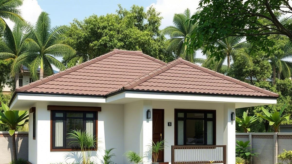 7 Desain Rumah Keren 1 Lantai di Desa, Sederhana dan Kekinian