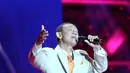 "Seperti aku bilang, kamu harus menontonnya tiap hari, harus ada Golden Memories di Indosiar tiap tahun, jadi lagu-lagu lama bisa didengar ama anak muda," ujar Jose Mari Chan. (Nurwahyunan/Bintang.com)