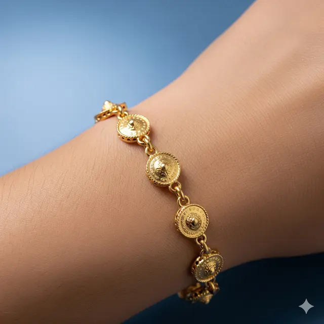 Gelang Emas 22K Cocok untuk Acara Spesial.