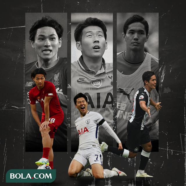 Premier League - Takumi Minamino, Son Heung-min, Yoshinori Muto
