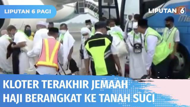 Selasa (21/06) pagi, sebanyak 277 jemaah calon haji kloter terakhir diberangkatkan dari Bandara Kualanamu, Deli Serdang, Sumatra Utara. PPIH mengatakan kloter terakhir bertambah satu orang, karena satu orang tersebut sebelumnya gagal berangkat karena...