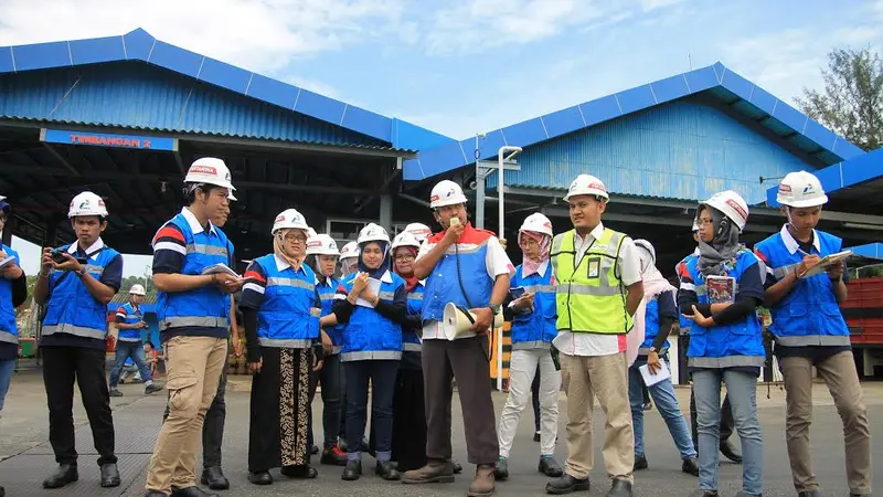 Finalis CJA Balikpapan di TBBM Pertamina Balikpapan