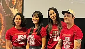 Aulia Sarah Ngaku Susah Akting Jadi OKB dan Cewek Alfa di Film Dewi Siluman Ular