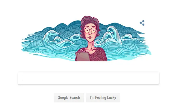 Google Doodle Katsuko Haruhashi. (Foto: Google)