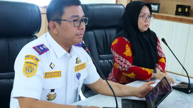 Kepala Dinas Perhubungan (Dishub) Sumut Agustinus