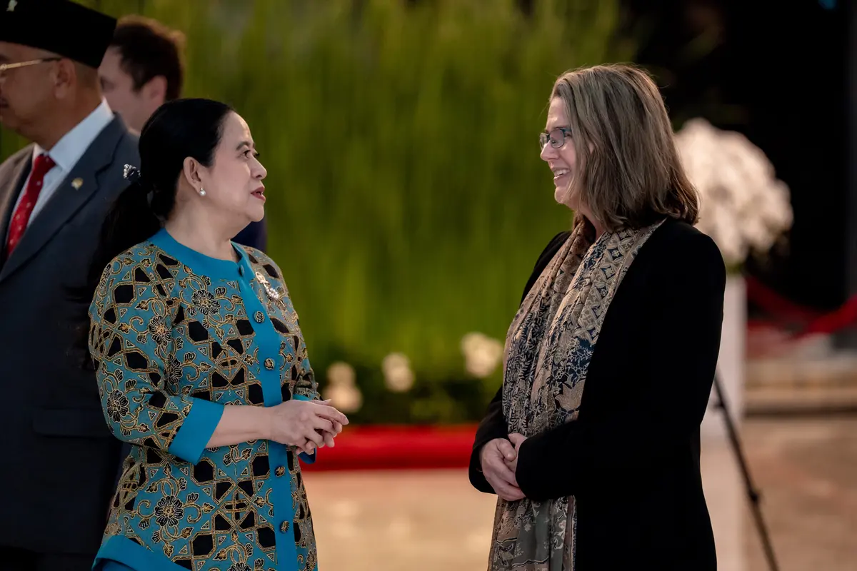 Puan menerima kunjungan delegasi Australian National Audit Office (ANAO) pada Selasa (7/7/2026).