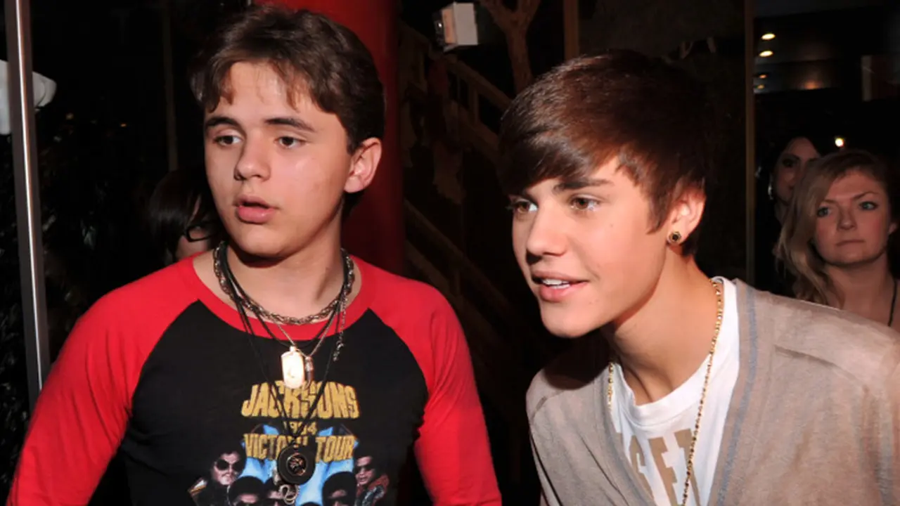 Justin Bieber dan Prince Jackson 