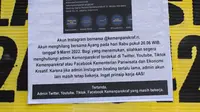 Akun Instagram Kemenparekraf diretas hacker. (dok. Instagram @sandiuno/https://www.instagram.com/p/Ca6_BOHJE5M/?utm_medium=share_sheet/Dinny Mutiah)