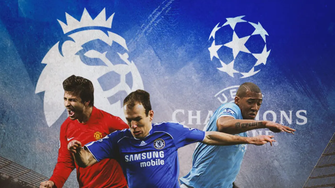 Premier League - Gerard Pique, Arjen Robben, Jerome Boateng