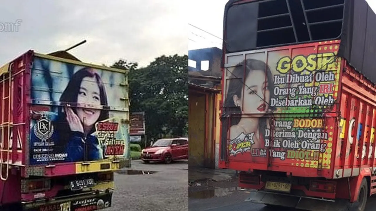 6 Foto Idol K-Pop Hiasi Belakang Truk, Gaya Jennie Blackpink Curi Perhatian