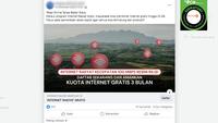 Cek Fakta: Tidak Benar Link Ini Pendaftaran Internet Rakyat Gratis 25 GB