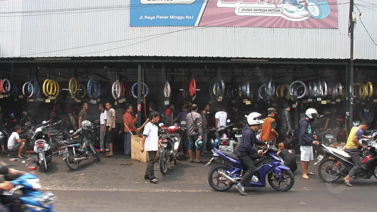 H-12, Calon Pemudik Mulai Servis Motor