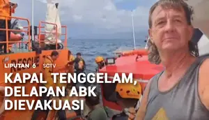 Kapal Tenggelam, Delapan ABK Dievakuasi