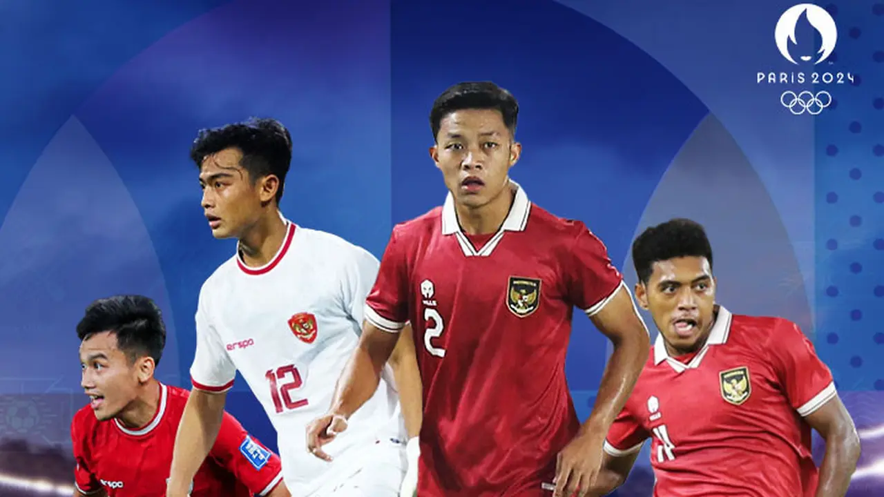 Play-off Olimpide 2024 - Guinea Vs Timnas Indonesia U-23 - Witan Sulaeman, Pratama Arhan, Rio Fahmi, Jeam Kelly Sroyer
