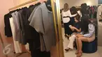 Koleksi terbaru dalam acara Duma Official's 2nd Anniversary di Plaza Indonesia, Jakarta, Sabtu (8/4). Merayakan hari jadi yang kedua, Duma Official meluncurkan koleksi busana hasil kolaborasinya dengan lima label lainnya. (Liputan6.com/Immanuel Antonius)