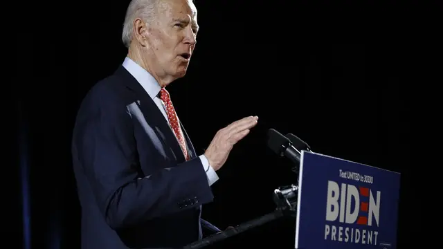 Joe Biden, calon presiden AS dari partai Demokrat penantang petahana Donald Trump.