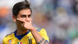 2. Paulo Dybala (Juventus) - 10 Gol (1 Penalti). (AFP/Marco Bertorello)