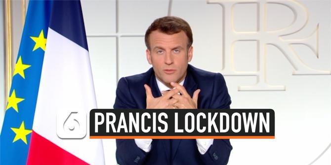 VIDEO: Gelombang Ketiga Pandemi Covid-19, Prancis Lockdown Sebulan ke Depan