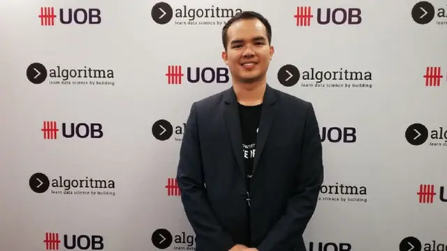 Nayoko Wicaksono, Managing Director Algoritma dalam acara Algoritma Demo Day di Jakarta. Liputan6.com/Andina Librianty