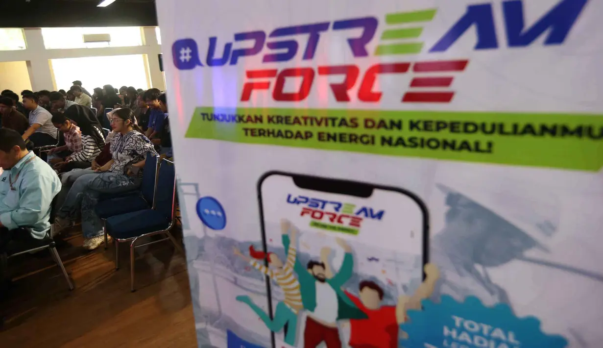 Beberapa peserta saat mengikuti ajang, Pertamina Hulu Energi “Upstream Force: We Are The Energy” di Gedung PPDT Galeri R FSRD, Universitas Trisakti, Jakarta, Rabu (12/11/2025). (Liputan6.com/Helmi Fithriansyah)