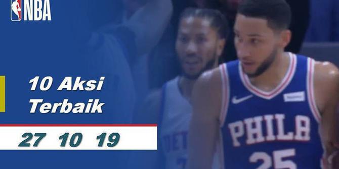 VIDEO: 10 Aksi Terbaik 27 Oktober di NBA 2019-2020