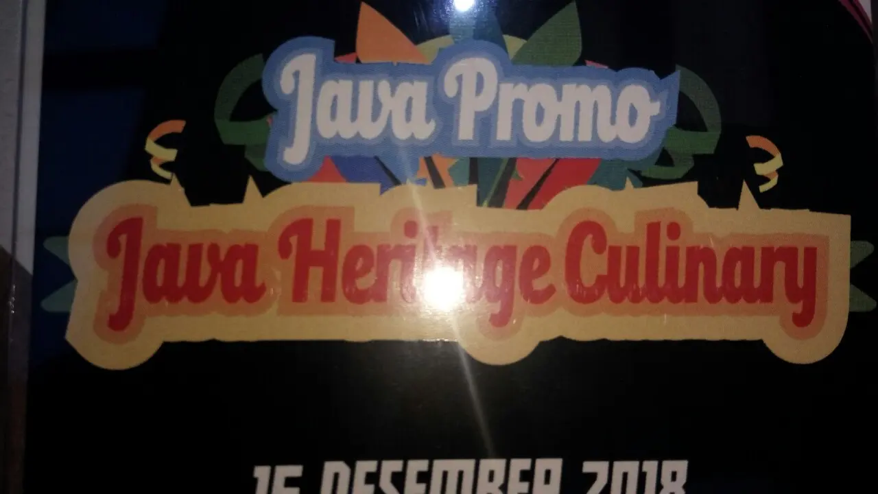 Java Heritage Culinary 2018