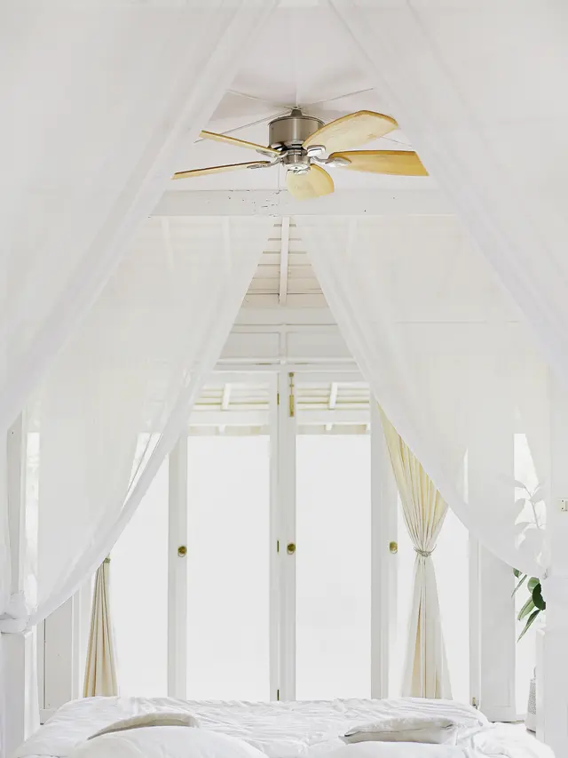Tempat tidur dengan Kanopi